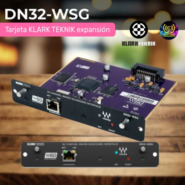 tarjeta dn32 wsg klark teknik expansión