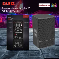 cabina activa audiocenter ea512 12″ 1200w dsp 134db