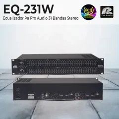 eq 231w ecualizador pa pro audio 31 bandas stereo