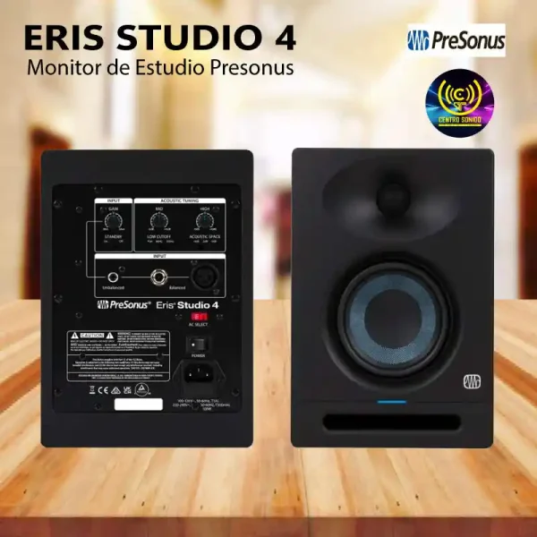 monitor de estudio eris studio 4 presonus
