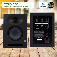 juego de monitores eris estudio 5" (par)
