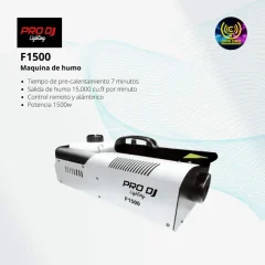 maquina de humo f1500
