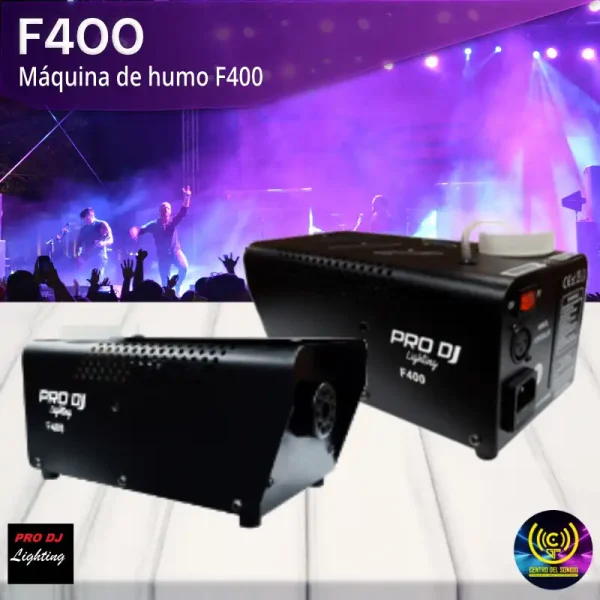 máquina de humo f400