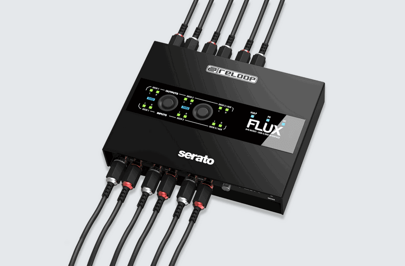 interfaz de audio flux reloop