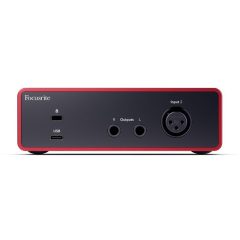 interfaz de audio focusrite scarlett solo 4g