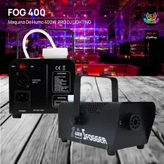 maquina de humo 400w fog400 pro dj lighting