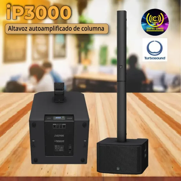 sistema de audio ip3000 turbosound