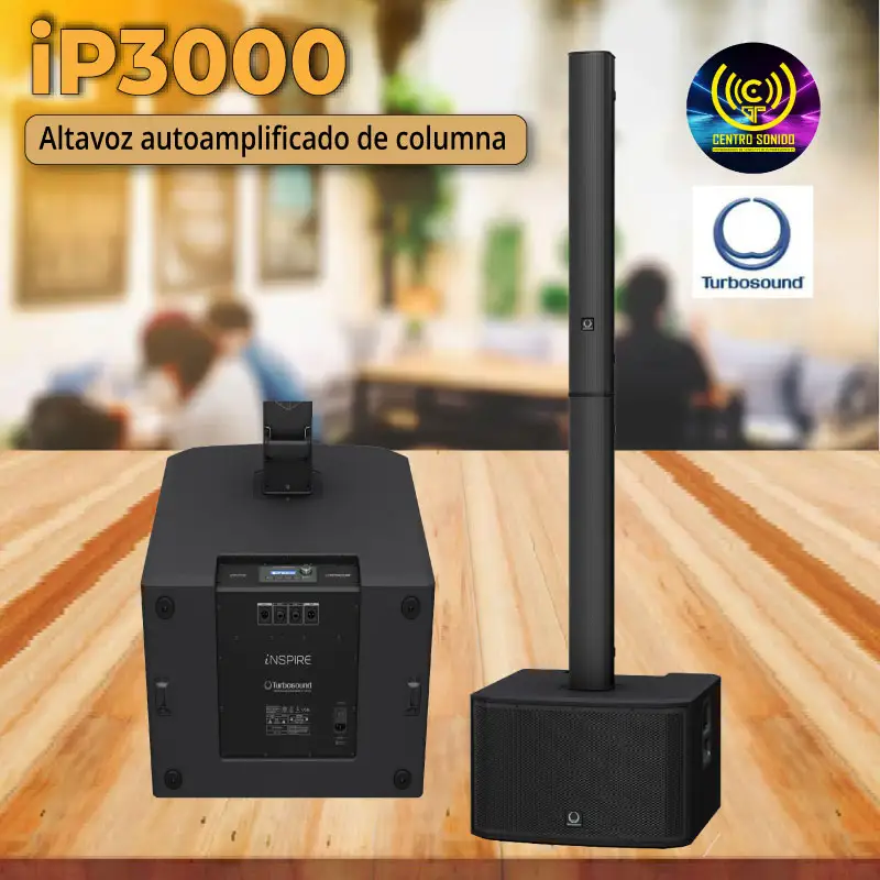 sistema de audio ip3000 turbosound