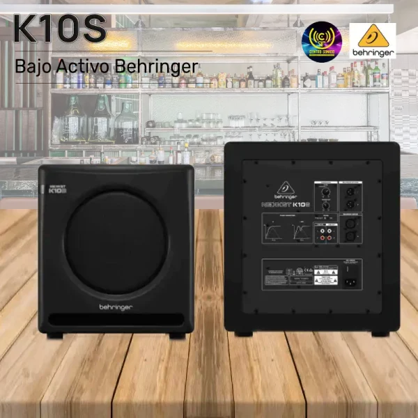 bajo activo k10s behringer