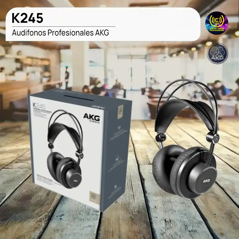 audifonos profesionales akg k245