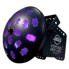 lámpara led vertigo hex led adj