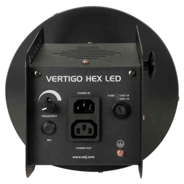 lámpara led vertigo hex led adj