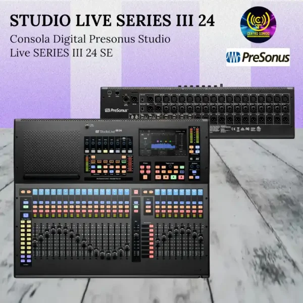 consola digital presonus studio live series iii 24 se