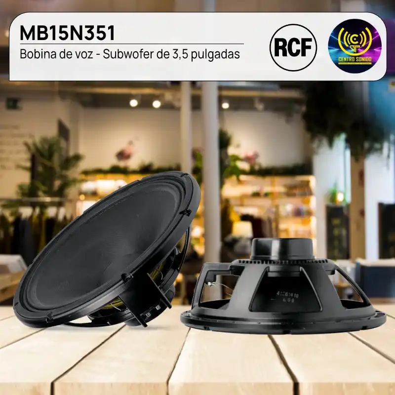 bobina de voz subwofer de 3