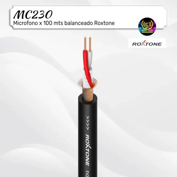 microfono x 100 mts balanceado mc230