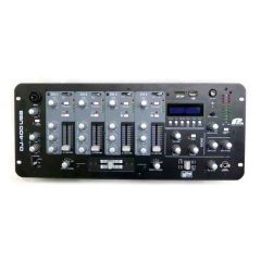 mixer 4 canales con bluetooth dj 400bt pa pro audio usb / sd