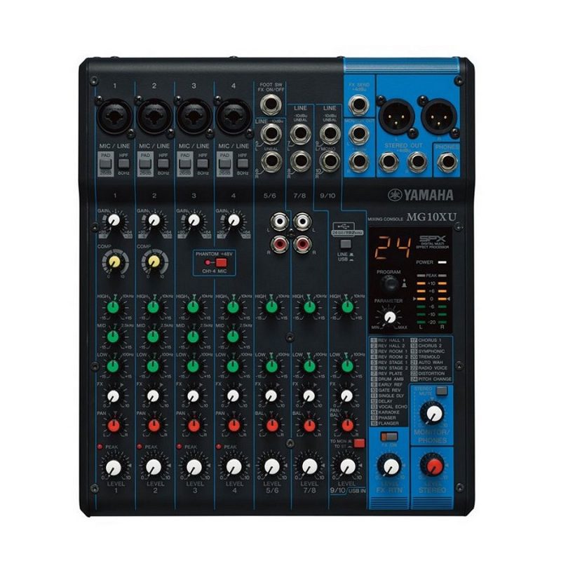 yamaha mg10xu mezclador analogo
