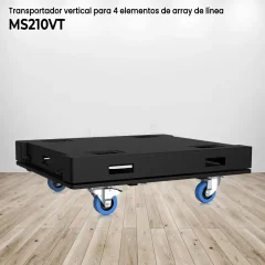 transportador vertical para 4 elementos de array de línea mv210 vt