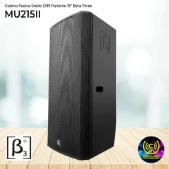 mu215ii cabina pasiva doble 2x15parlante 15” beta three