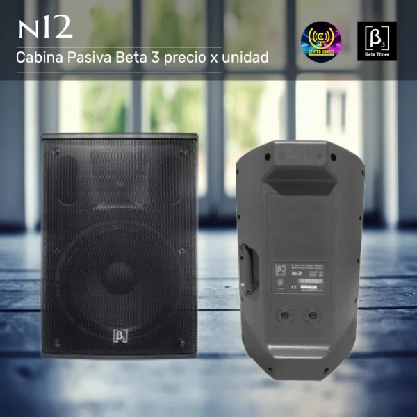 cabina pasiva n12 beta 3 precio x unidad