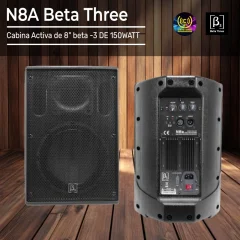 cabina activa de 8" n8a beta 3 de 150watt
