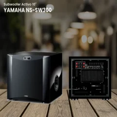 subwoofer activo 10" yamaha ns sw300