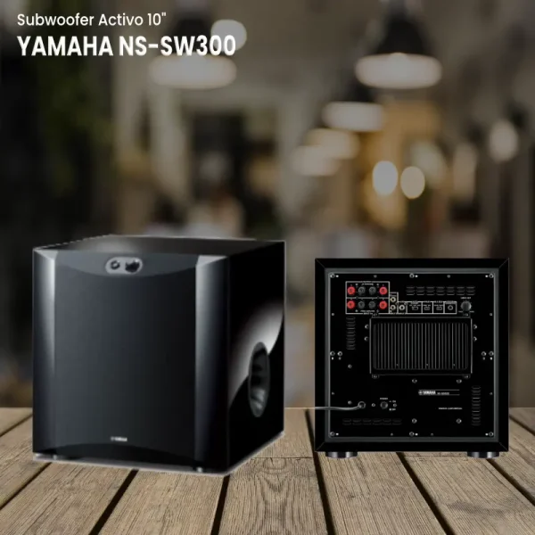 subwoofer activo 10" yamaha ns sw300