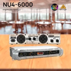 amplificador nu4 6000 behringer