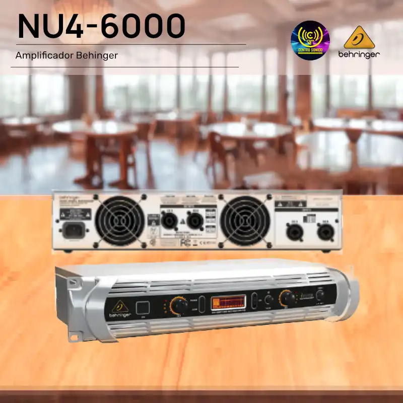 amplificador nu4 6000 behringer