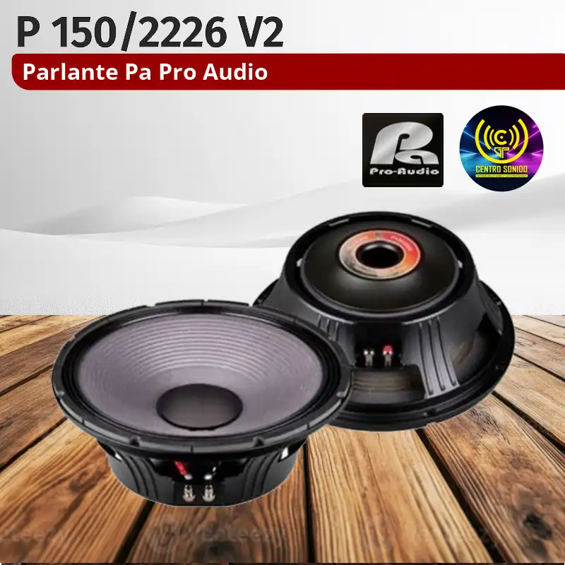 parlante pa pro audio p 150/2226 v2