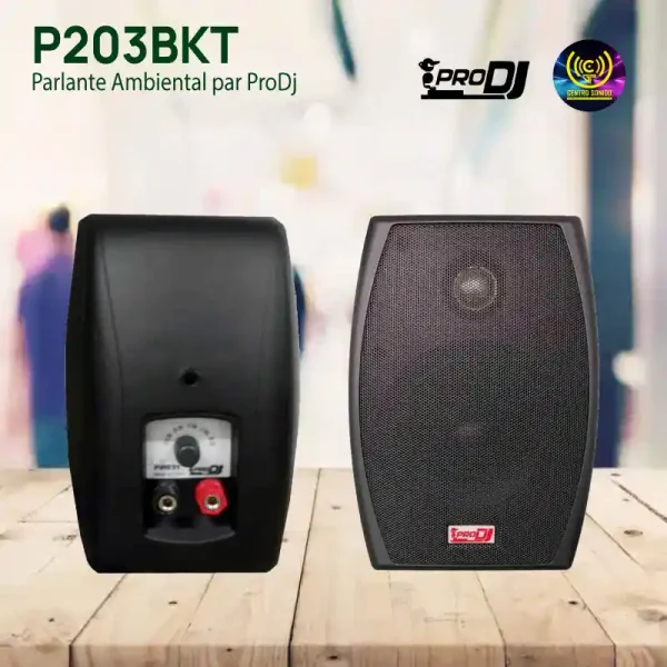 parlante ambiental p203bkt (par) pro dj