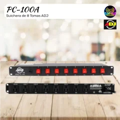 suichera de 8 tomas adj pc 100a