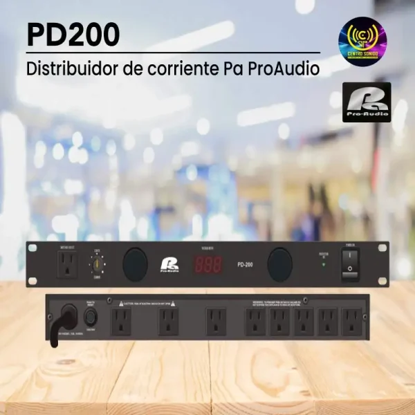 distribuidor de corriente pd200