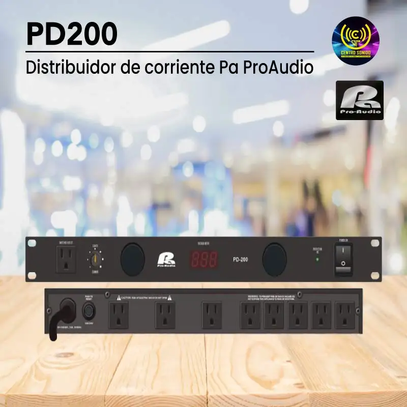 distribuidor de corriente pd200