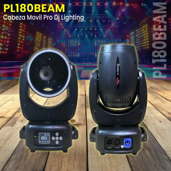 cabeza movil pl180beam pro dj lighting