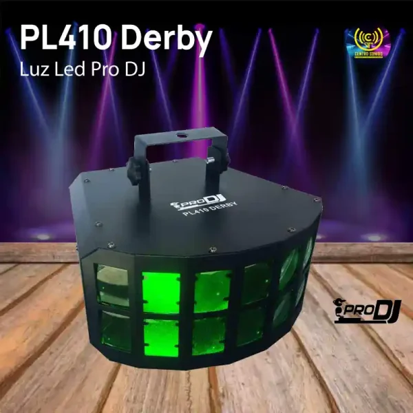 luz led pl410 derby pro dj