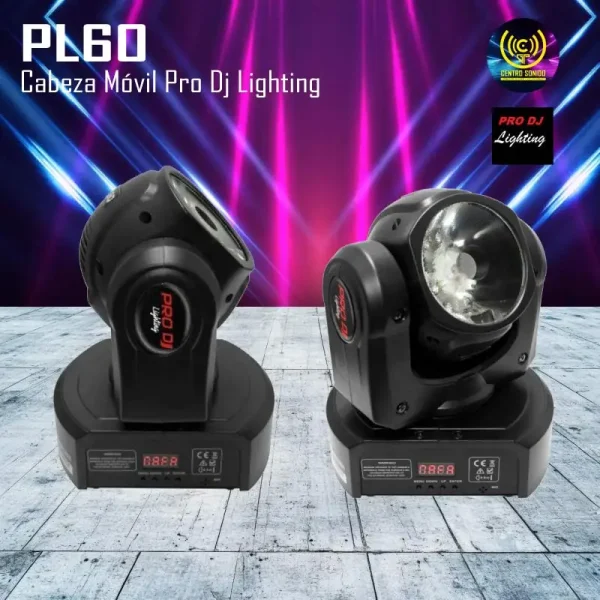 cabeza móvil pl60