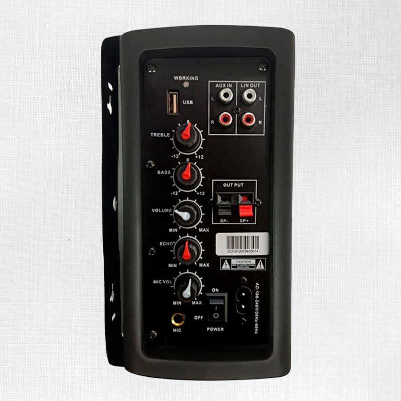 sistema pro dj ws50s ba sonido ambiental 2 parlantes