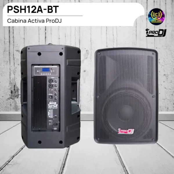 cabina activa psh12a bt prodj
