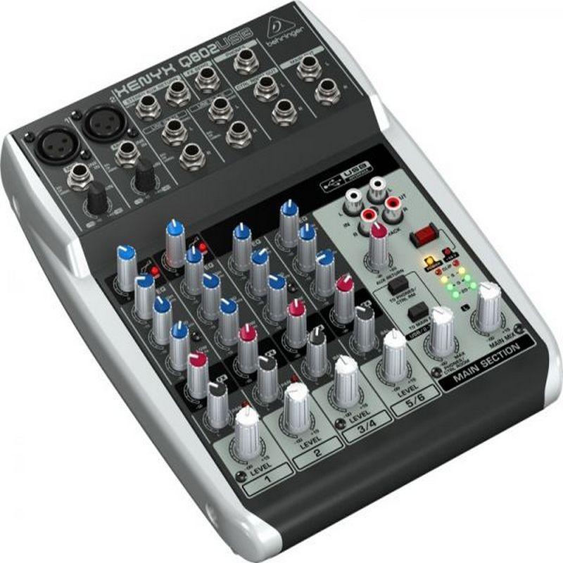 consola behringer xenyx q802usb