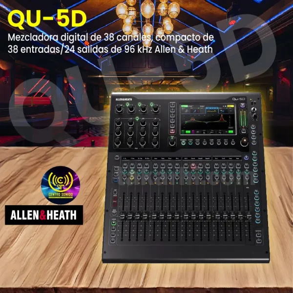 mezcladora digital de 38 canales