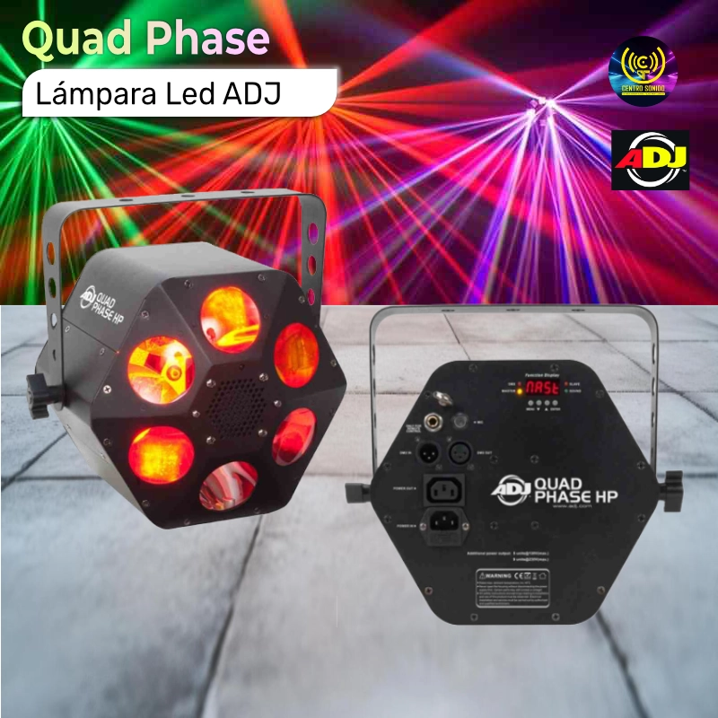 lámpara led quad phase hp adj