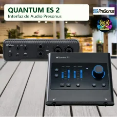interfaz de audio quantum es 2 presonus