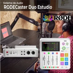 rodecaster duo estudio