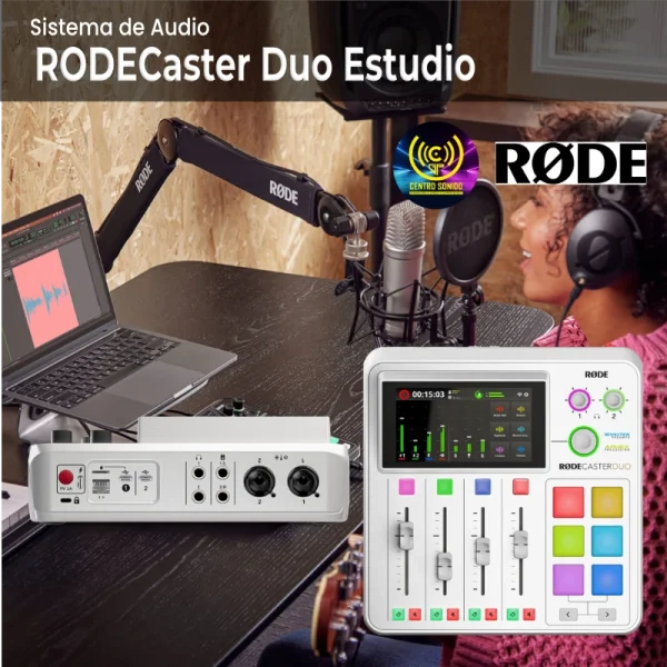 rodecaster duo estudio