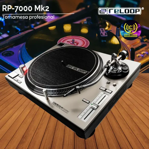 tornamesa profesional reloop rp 7000 mk2