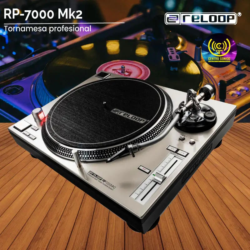 tornamesa profesional reloop rp 7000 mk2