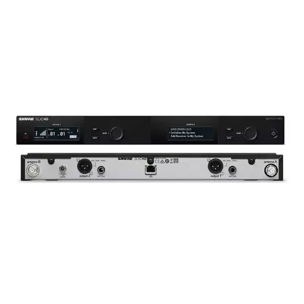 microfonos doble innalambrico doble shure slxd24db58