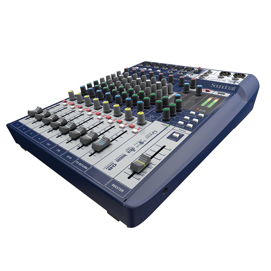 mezclador soundcraft signature 12 8mic 2st usb (copia)