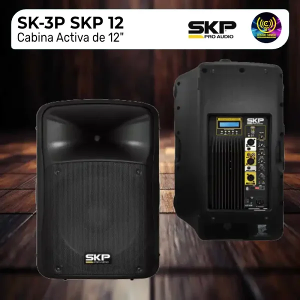 cabina activa sk 3p skp de 12"